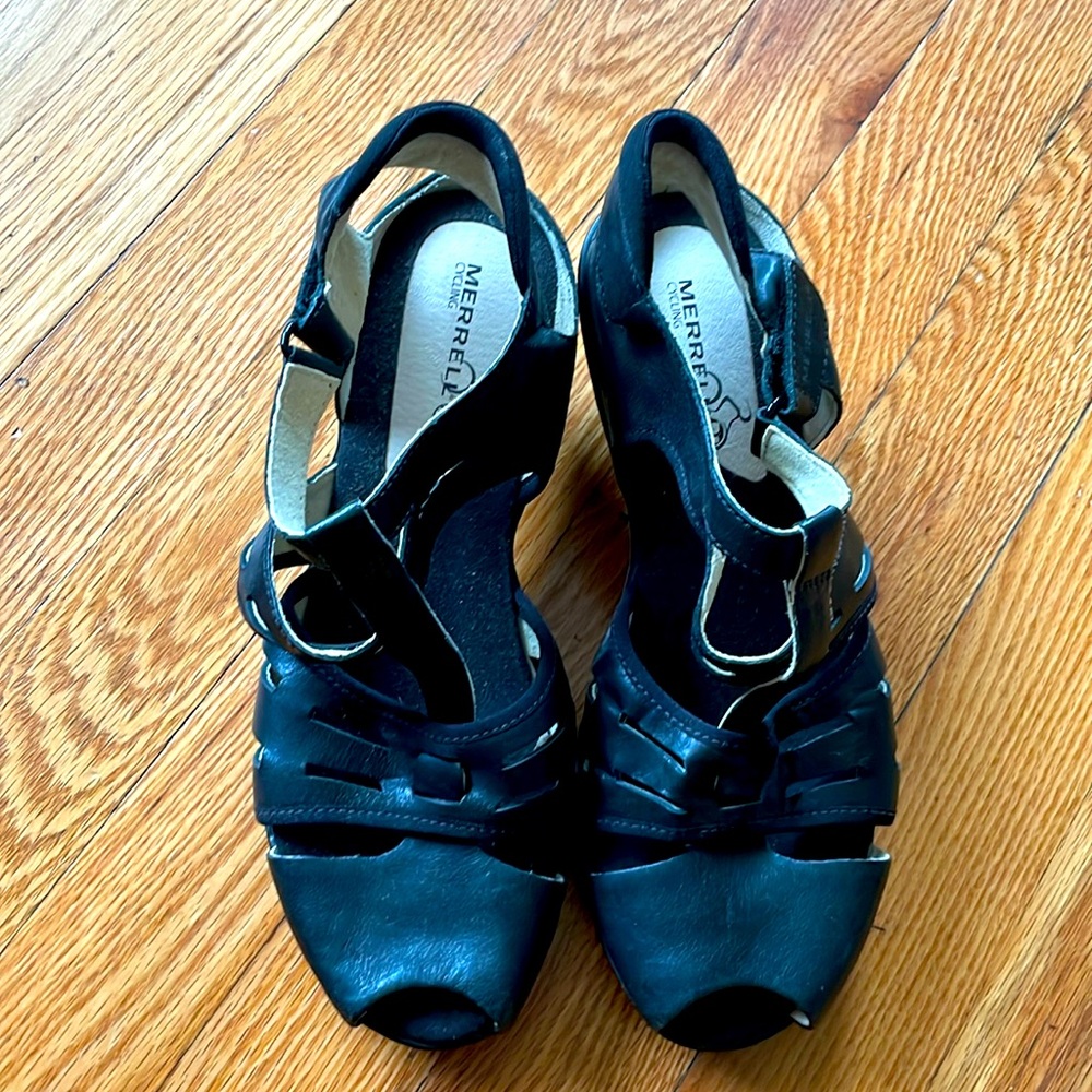 Black Merrell Heels, Size 7